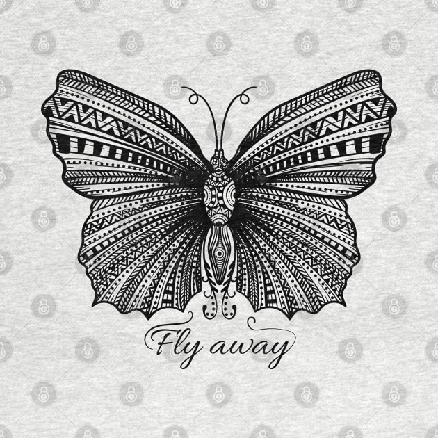 Fly Away Butterfly by TomCage